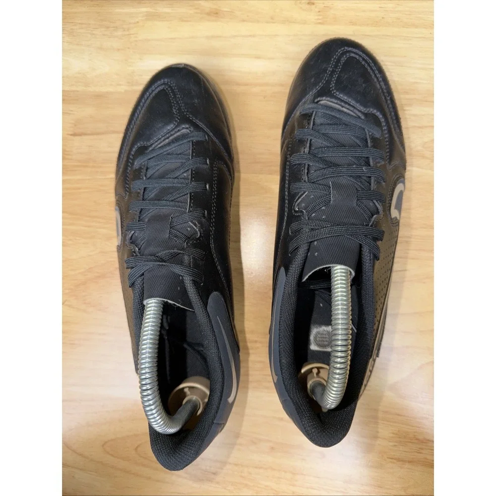 Nike Tiempo Legend‎ 9 Club Soccer Shoe Cleats Black Gray Men's 7.5 DA1176-007